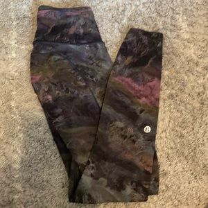 Size 2 Galaxy Lululemon Leggings